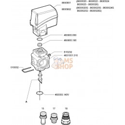 Vanne proportionn. élec. 25l/m | ARAG Vanne proportionn. élec. 25l/m | ARAGPR#609857