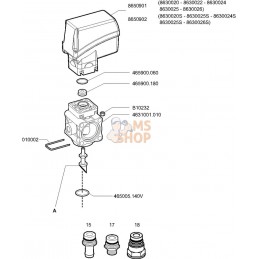 Vanne proportionn. élec. 25l/m | ARAG Vanne proportionn. élec. 25l/m | ARAGPR#609858