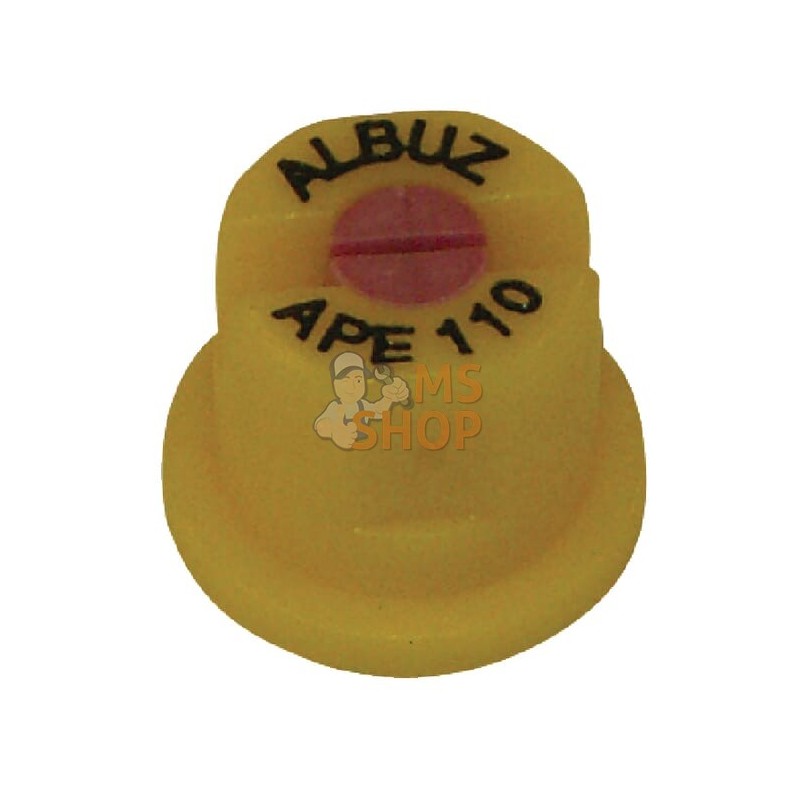 Buse à jet plat APE 110° 15 jaune céramique Albuz | ALBUZ | ALBUZ Buse à jet plat APE 110° 15 jaune céramique Albuz | ALBUZ | AL