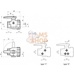 Vanne boiss.sph. 2" 2v.+ral. | ARAG Vanne boiss.sph. 2" 2v.+ral. | ARAGPR#610025