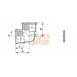 Coude 90° fem./fem. 2" | ARAG Coude 90° fem./fem. 2" | ARAGPR#609503