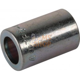 Jupe à sertir Ø17x26,5mm DN6 acier / zingué Alfagomma | ALFAGOMMA Jupe à sertir Ø17x26,5mm DN6 acier / zingué Alfagomma | ALFAGO