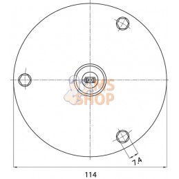 Support de gyrophare | AJBA Support de gyrophare | AJBAPR#714291