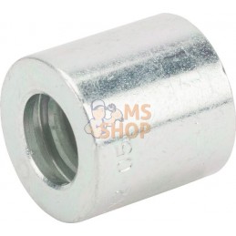 Jupe à sertir Ø25x24,7mm DN8 acier / zingué Alfagomma | ALFAGOMMA Jupe à sertir Ø25x24,7mm DN8 acier / zingué Alfagomma | ALFAGO