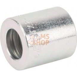 Jupe à sertir Ø27x29,7mm DN10 acier / zingué Alfagomma | ALFAGOMMA Jupe à sertir Ø27x29,7mm DN10 acier / zingué Alfagomma | ALFA