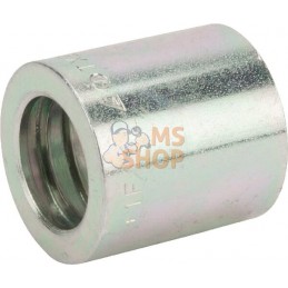 Jupe à sertir Ø34x35,5mm DN16 acier / zingué Alfagomma | ALFAGOMMA Jupe à sertir Ø34x35,5mm DN16 acier / zingué Alfagomma | ALFA
