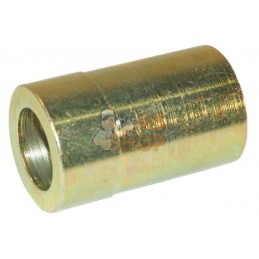 Jupe à sertir Ø46x74,6mm DN25 acier / galvanisé / blanc passivé Alfagomma | ALFAGOMMA Jupe à sertir Ø46x74,6mm DN25 acier / galv