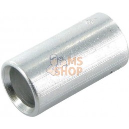 Jupe à sertir Ø15x29mm DN6 acier / chromé Alfagomma | ALFAGOMMA Jupe à sertir Ø15x29mm DN6 acier / chromé Alfagomma | ALFAGOMMAP