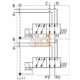 Distrib. 6/2 24 V vis à bride | AK REGELTECHNIK Distrib. 6/2 24 V vis à bride | AK REGELTECHNIKPR#919305