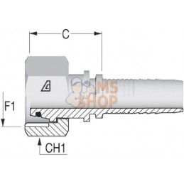 Raccord DN20-M30x200-22L | ALFAGOMMA Raccord DN20-M30x200-22L | ALFAGOMMAPR#750349