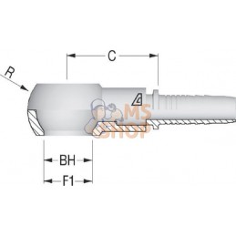 Raccord à sertir banjo DN8-M16 | ALFAGOMMA Raccord à sertir banjo DN8-M16 | ALFAGOMMAPR#750249