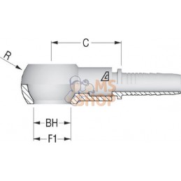 Raccord à sertir banjo DN6-M12 | ALFAGOMMA Raccord à sertir banjo DN6-M12 | ALFAGOMMAPR#750429