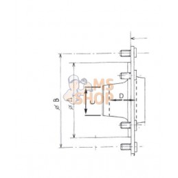 Moyeu 5xM16x1,5 | ADR Moyeu 5xM16x1,5 | ADRPR#910656