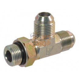 Raccord T renverse orientable JIC/BSP 7/8 - 1/2 | ALFAGOMMA Raccord T renverse orientable JIC/BSP 7/8 - 1/2 | ALFAGOMMAPR#912997