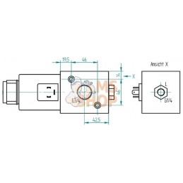 Distributeur 3/2-3/4-24 V c.c. | AK REGELTECHNIK Distributeur 3/2-3/4-24 V c.c. | AK REGELTECHNIKPR#919297