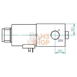 Distributeur 3/2-3/4-24 V c.c. | AK REGELTECHNIK Distributeur 3/2-3/4-24 V c.c. | AK REGELTECHNIKPR#919297