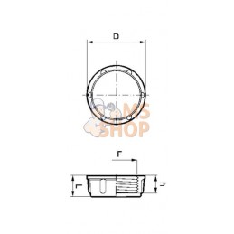 Bouchon femelle 2 1/2" | ARAG Bouchon femelle 2 1/2" | ARAGPR#609548