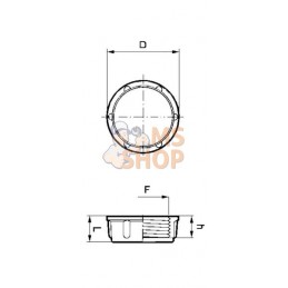 Bouchon femelle 2 1/2" | ARAG Bouchon femelle 2 1/2" | ARAGPR#609548