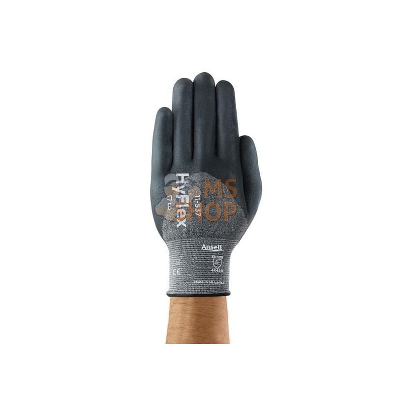 11537VP060; ANSELL; Gants, HyFlex® 11-537 taille 6; pièce détachée