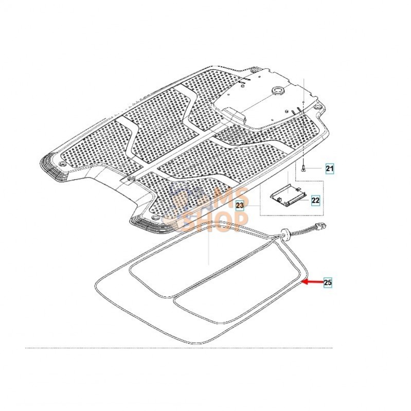 antenne station de charge automower husqvarna reference 590527201