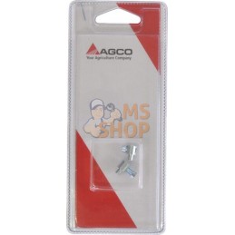 Serre câble 7x7mm / 2,4mm (x2) | AGCO BLISTER Serre câble 7x7mm / 2,4mm (x2) | AGCO BLISTERPR#1082203