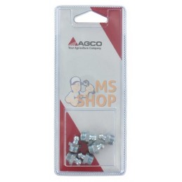 Graisseur M10 x 1-180° (6x) | AGCO BLISTER Graisseur M10 x 1-180° (6x) | AGCO BLISTERPR#1082211