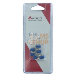 Cosse ronde 4mm (6x) | AGCO BLISTER Cosse ronde 4mm (6x) | AGCO BLISTERPR#1082261