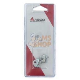 Serre-câble 3mm 1/8" (2x) | AGCO BLISTER Serre-câble 3mm 1/8" (2x) | AGCO BLISTERPR#1082605