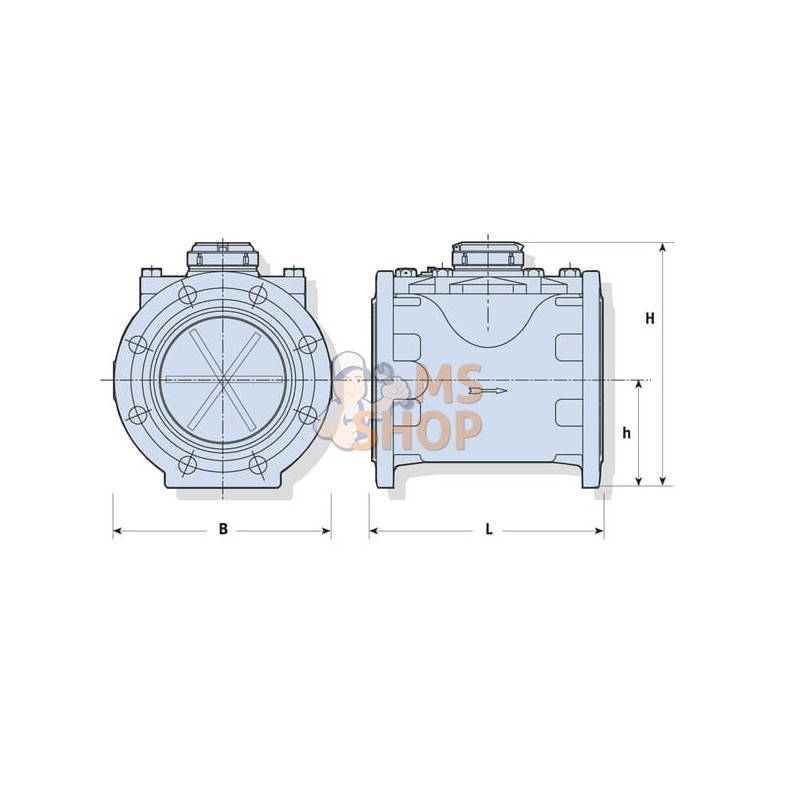 Compteur d'eau WST 4" | ARAD Compteur d'eau WST 4" | ARADPR#1082808