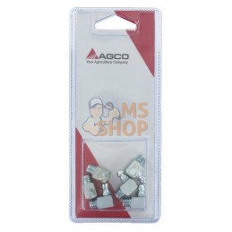 Graisseur M8 x 1,25-90° (6x) | AGCO BLISTER Graisseur M8 x 1,25-90° (6x) | AGCO BLISTERPR#1082389