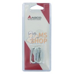 Maillons rapides Ø4mm (x2) | AGCO BLISTER Maillons rapides Ø4mm (x2) | AGCO BLISTERPR#1082368