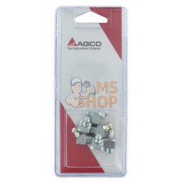 Graisseur M10 x 1-45° (6x) | AGCO BLISTER Graisseur M10 x 1-45° (6x) | AGCO BLISTERPR#1082194