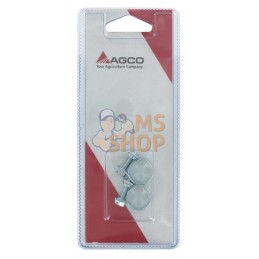 Collier de serrage mini 12 x 14mm (2x) | AGCO BLISTER Collier de serrage mini 12 x 14mm (2x) | AGCO BLISTERPR#1082090