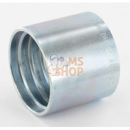 Jupe à sertir Ø56x48,6mm DN32 acier / zingué Alfagomma | ALFAGOMMA Jupe à sertir Ø56x48,6mm DN32 acier / zingué Alfagomma | ALFA