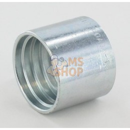 Jupe à sertir Ø45x36,7mm DN25 acier / zingué Alfagomma | ALFAGOMMA Jupe à sertir Ø45x36,7mm DN25 acier / zingué Alfagomma | ALFA