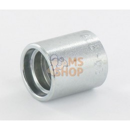 Jupe à sertir Ø21x24mm DN5 acier / zingué Alfagomma | ALFAGOMMA Jupe à sertir Ø21x24mm DN5 acier / zingué Alfagomma | ALFAGOMMAP