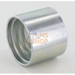 Jupe à sertir Ø61x48,6mm DN38 acier / zingué Alfagomma | ALFAGOMMA Jupe à sertir Ø61x48,6mm DN38 acier / zingué Alfagomma | ALFA