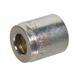 Jupe à sertir Ø22x24,7mm DN6 acier / zingué Alfagomma | ALFAGOMMA Jupe à sertir Ø22x24,7mm DN6 acier / zingué Alfagomma | ALFAGO