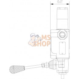 Soupape pour fendeur de bûches 1/2" | BADESTNOST Soupape pour fendeur de bûches 1/2" | BADESTNOSTPR#1086678