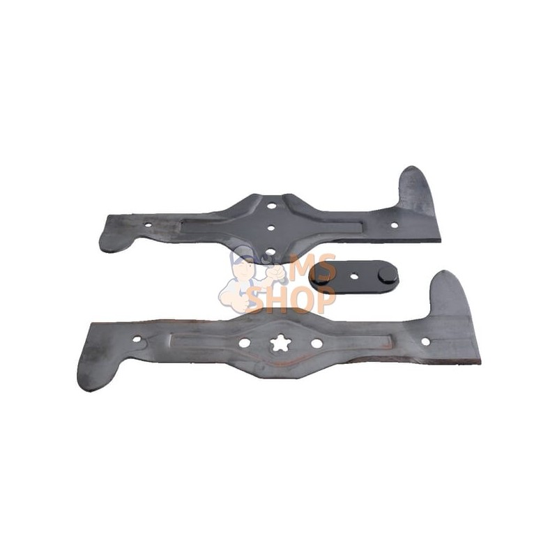 Kit lame G AYP 465mm 5-trou étoile | AYP Kit lame G AYP 465mm 5-trou étoile | AYPPR#221213 Kit lame G AYP 465mm 5-trou étoile | AYP Kit lame G AYP 465mm 5-trou étoile | AYPPR#221213