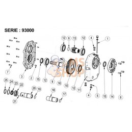 Multiplicateur Axe male 1 3/8   1:2 | BORELLI Multiplicateur Axe male 1 3/8   1:2 | BORELLIPR#909227