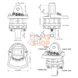 Rotator 45kN Cardan 68mm Trou | BALTROTORS Rotator 45kN Cardan 68mm Trou | BALTROTORSPR#915840