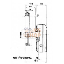 Multiplicateur pour pompe GR.3 1:3,5 | BORELLI Multiplicateur pour pompe GR.3 1:3,5 | BORELLIPR#909209