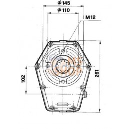 Multiplicateur pour pompe GR.3 1:3,8 | BORELLI Multiplicateur pour pompe GR.3 1:3,8 | BORELLIPR#909237