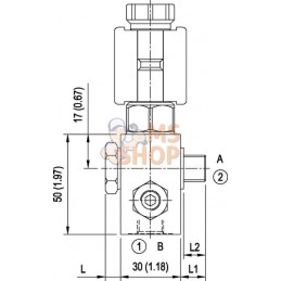 Vanne 2/2 voies VEI-CE 8 A-2A-06 | BOSCH REXROTH Vanne 2/2 voies VEI-CE 8 A-2A-06 | BOSCH REXROTHPR#787827