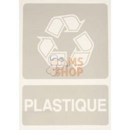 Autocollant Recyclage Plastiq | BRADY Autocollant Recyclage Plastiq | BRADYPR#917407