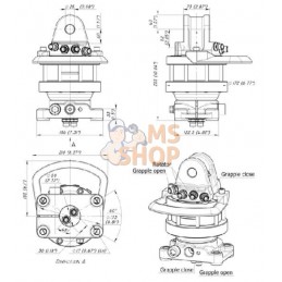 Rotator 45kN Bride 4x17mm rond | BALTROTORS Rotator 45kN Bride 4x17mm rond | BALTROTORSPR#915881