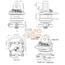 Rotator 45kN Bride 4x17mm Carr | BALTROTORS Rotator 45kN Bride 4x17mm Carr | BALTROTORSPR#915882