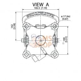 Rotator 30kN Bride 4x17mm Carr | BALTROTORS Rotator 30kN Bride 4x17mm Carr | BALTROTORSPR#915851