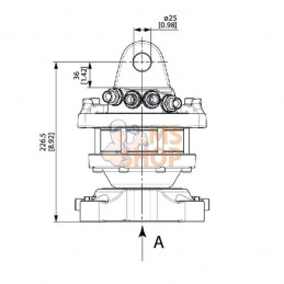 Rotator 30kN Bride 4x17mm Carr | BALTROTORS Rotator 30kN Bride 4x17mm Carr | BALTROTORSPR#915851